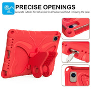 For Honor V6 10.4 2020 Butterfly Bracket EVA Shockproof Tablet Case(Red)