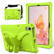 For Huawei MatePad 10.4 Butterfly Bracket EVA Shockproof Tablet Case(Grass Green) - Huawei by PMC TechLife | Online Shopping South Africa | PMC TechLife | Buy Now Pay Later Mobicred