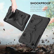 For Huawei MatePad SE 10.4 Butterfly Bracket EVA Shockproof Tablet Case(Black)