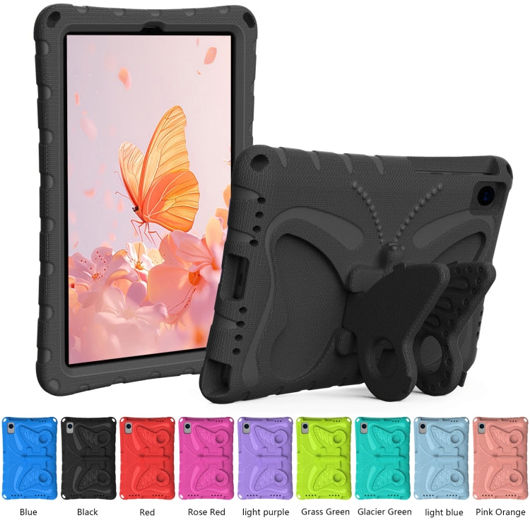 For Huawei MatePad SE 10.4 Butterfly Bracket EVA Shockproof Tablet Case(Black)