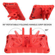 For Huawei MatePad T8 8.0 2020 Butterfly Bracket EVA Shockproof Tablet Case(Red)