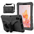 For TCL Tab 8 LE / WiFi 2023 Butterfly Bracket EVA Shockproof Tablet Case(Black) - Others by PMC TechLife | Online Shopping South Africa | PMC TechLife | Buy Now Pay Later Mobicred