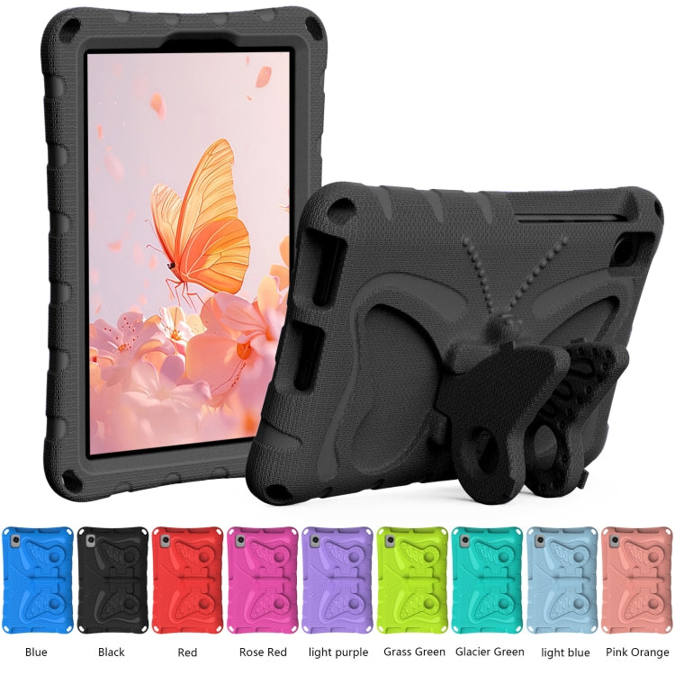 For TCL Tab 8 LE / WiFi 2023 Butterfly Bracket EVA Shockproof Tablet Case(Black)