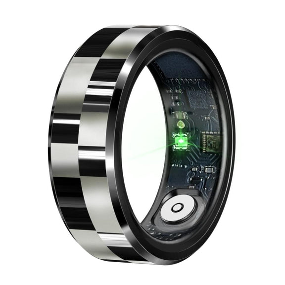 R9 SIZE 11 Smart Ring, Support Wellness Tracking / Gesture Control / Somatosensory Games(Black)