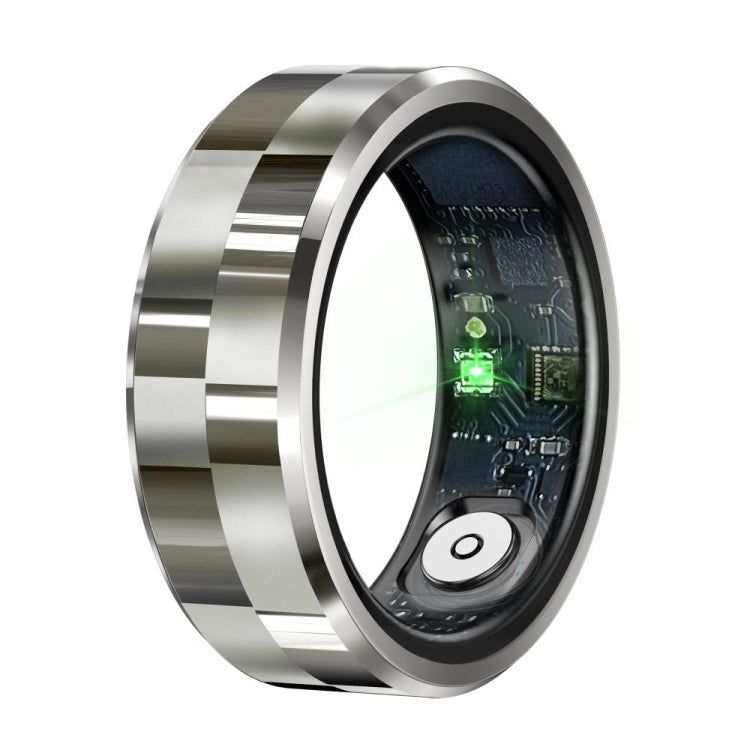 R9 SIZE 11 Smart Ring, Support Wellness Tracking / Gesture Control / Somatosensory Games(Silver)