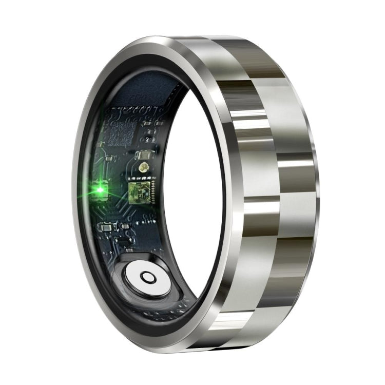 R9 SIZE 11 Smart Ring, Support Wellness Tracking / Gesture Control / Somatosensory Games(Silver)
