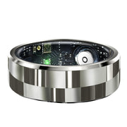 R9 SIZE 11 Smart Ring, Support Wellness Tracking / Gesture Control / Somatosensory Games(Silver)