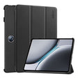 For OnePlus Pad 2 / Pad Pro 12.1 ENKAY Tri-fold Custer Texture Platic Leather Smart Tablet Case(Black) - free shipping - PMC TechLife - Order now!