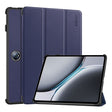 For OnePlus Pad 2 / Pad Pro 12.1 ENKAY Tri-fold Custer Texture Platic Leather Smart Tablet Case(Dark Blue) - free shipping - PMC TechLife - Order now!