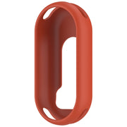 For Xiaomi Smart Band 9 Glossy Surface Silicone Watch Protective Case(Original Red)