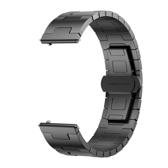 For Garmin Forerunner 255 Titanium Alloy 22mm Metal Watch Band(Titanium Color)