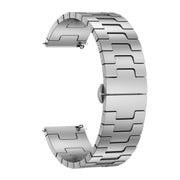 For Samsung Galaxy Gear S3 Classic Titanium Alloy 22mm Metal Watch Band(Silver)