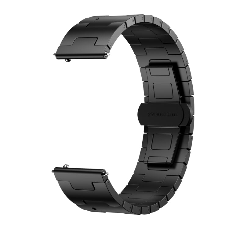 For Xiaomi Watch S1 Pro Titanium Alloy 22mm Metal Watch Band(Black)