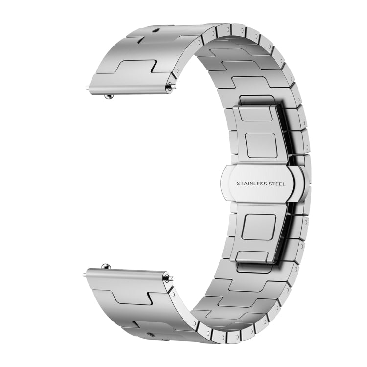 For Xiaomi Watch Color Titanium Alloy 22mm Metal Watch Band(Silver)