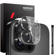 For iPhone 16 Pro / 16 Pro Max NORTHJO Camera Lens Protector CD Veins 3D Tempered Glass Film(Black) - iPhone 16 Pro Max Tempered Glass by NORTHJO | Online Shopping South Africa | PMC Jewellery | Buy Now Pay Later Mobicred