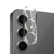 For Samsung Galaxy S25+ 5G NORTHJO TPU Case with Screen and Lens Film, Support Fingerprint Unlock(Transparent)