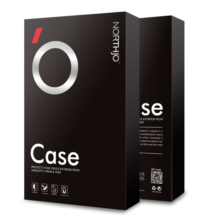 For Samsung Galaxy S24 Ultra 5G NORTHJO TPU Case with Screen Film, Support Fingerprint Unlock(Transparent)