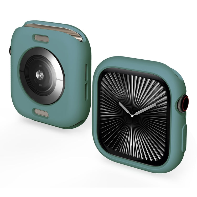 For Apple Watch Series 10 46mm ENKAY Hat-Prince Candy Color TPU Watch Case(Green)