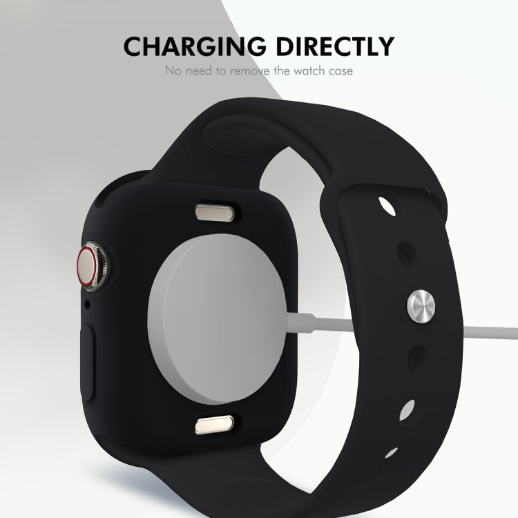 For Apple Watch Series 10 46mm ENKAY Hat-Prince Candy Color TPU Watch Case(Green)
