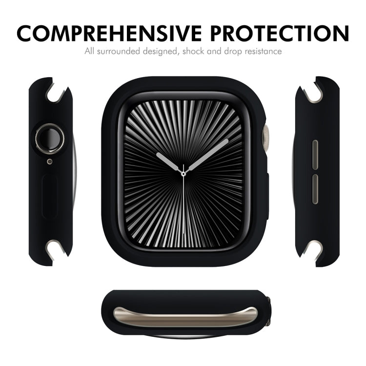 For Apple Watch Series 10 46mm ENKAY Hat-Prince Candy Color TPU Watch Case(Green)