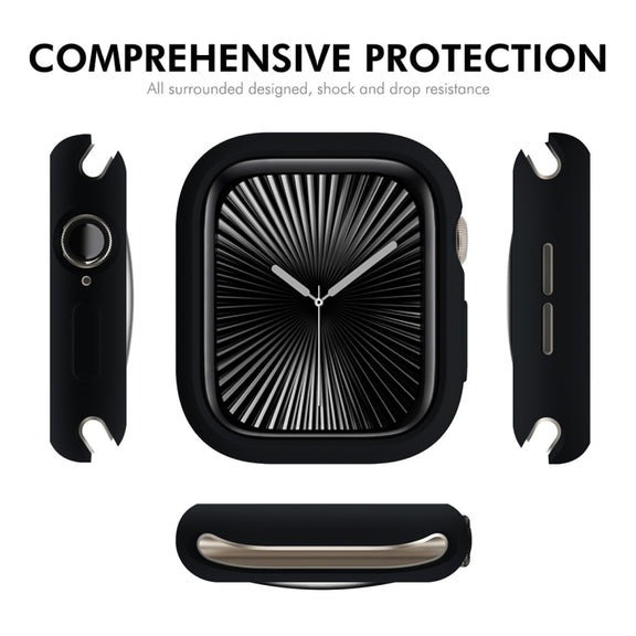 For Apple Watch Series 10 42mm ENKAY Hat-Prince Candy Color TPU Watch Case(Orange)