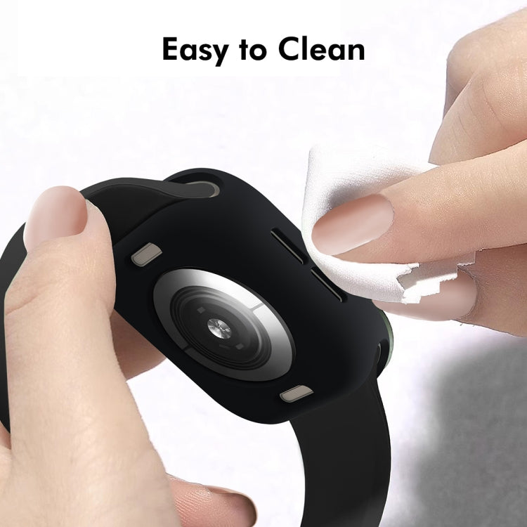 For Apple Watch Series 10 42mm ENKAY Hat-Prince Candy Color TPU Watch Case(Orange)