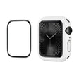 For Apple Watch Series 10 42mm ENKAY Hat-Prince 2 in 1 Solid Color PC Watch Case with Full Coverage PMMA Soft Film(White) - free shipping - PMc TechLife - Order now!