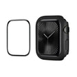 For Apple Watch Series 10 42mm ENKAY Hat-Prince 2 in 1 Solid Color PC Watch Case with Full Coverage PMMA Soft Film(Black) - free shipping - PMc TechLife - Order now!