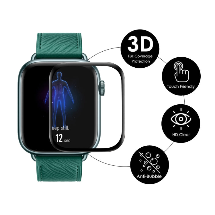 For Honor Watch 5 5pcs ENKAY 3D Full Coverage Soft PC Edge PMMA HD Screen Film