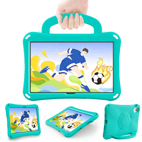 For Honor Pad X8 Pro 11.5 2023 Handle Football Shaped EVA Shockproof Tablet Case(Mint  Green)
