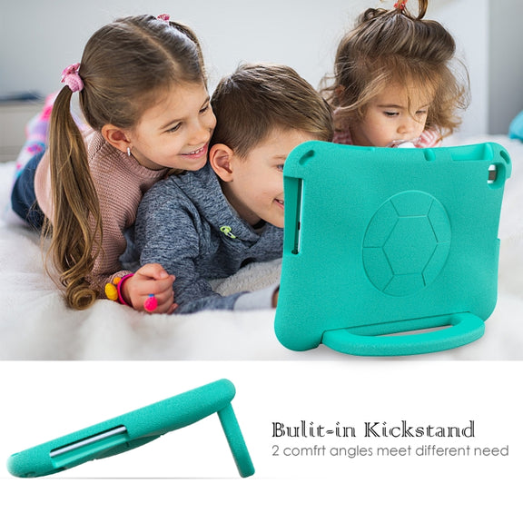 For Honor Pad X8 / X8 Lite 10.1 Handle Football Shaped EVA Shockproof Tablet Case(Mint  Green)