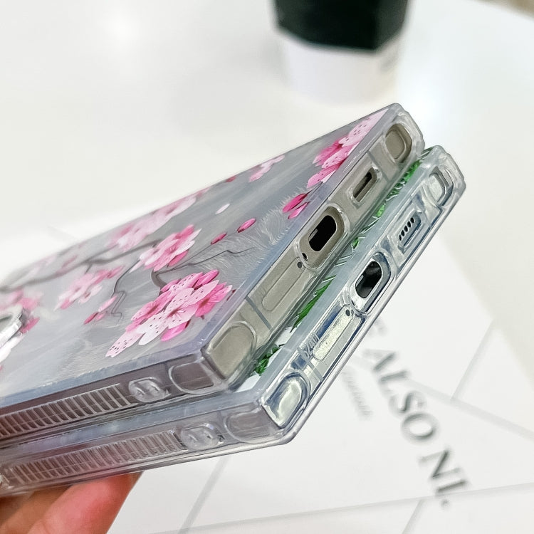 For Samsung Galaxy S25 5G Electroplating Flowers Plants Texture TPU Phone Case(Wildflower FL2)