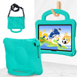 For Huawei Enpoy Tablet2 Handle Football Shaped EVA Shockproof Tablet Case(Mint  Green) - Huawei by PMC TechLife | Online Shopping South Africa | PMC TechLife | Buy Now Pay Later Mobicred