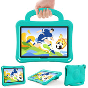 For Huawei Enpoy Tablet2 Handle Football Shaped EVA Shockproof Tablet Case(Mint  Green)