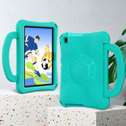 For Huawei Enpoy Tablet2 Handle Football Shaped EVA Shockproof Tablet Case(Mint  Green)