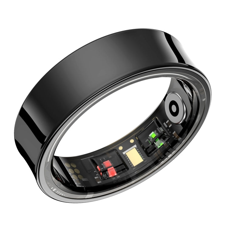 R09 SIZE 11 Smart Ring, Support Heart Rate / Blood Oxygen / Sleep Monitoring / Multiple Sports Modes(Black)