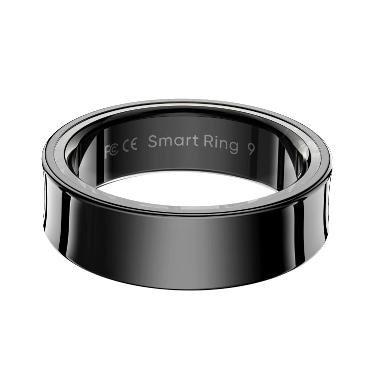 R09 SIZE 11 Smart Ring, Support Heart Rate / Blood Oxygen / Sleep Monitoring / Multiple Sports Modes(Black)