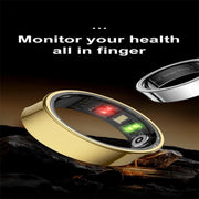 R09 SIZE 11 Smart Ring, Support Heart Rate / Blood Oxygen / Sleep Monitoring / Multiple Sports Modes(Black)