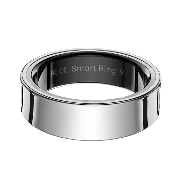 R09 SIZE 12 Smart Ring, Support Heart Rate / Blood Oxygen / Sleep Monitoring / Multiple Sports Modes(Silver)