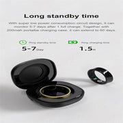 R09 SIZE 12 Smart Ring, Support Heart Rate / Blood Oxygen / Sleep Monitoring / Multiple Sports Modes(Silver)
