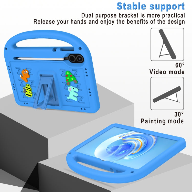 For Honor Pad X8 Pro 11.5 Cartoon Sparrow EVA Shockproof Tablet Case(Blue)