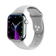 KL08 2.04 inch Color Screen Smart Watch Silicone Strap, Support Bluetooth Call(Silver) - Smart Watches by PMC TechLife | Online Shopping South Africa | PMC TechLife | Buy Now Pay Later Mobicred