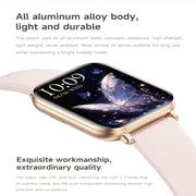 KM66 1.75 inch Color Screen Smart Watch Silicone Strap, Support Bluetooth Call(White)
