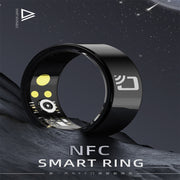 R20 SIZE 9 Smart Ring, Support Heart Rate / Blood Oxygen / Sleep Monitoring / Multiple Sports Modes(Black)