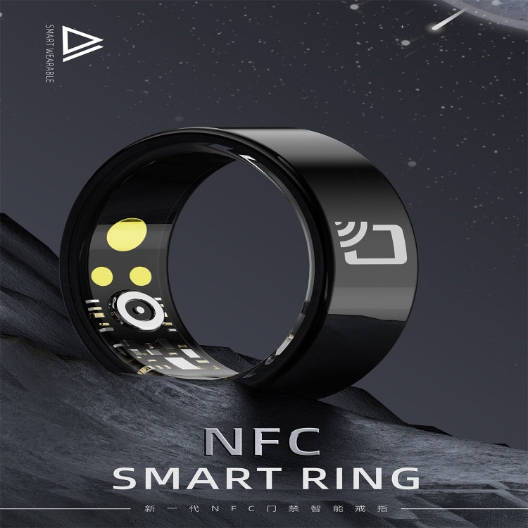 R20 SIZE 10 Smart Ring, Support Heart Rate / Blood Oxygen / Sleep Monitoring / Multiple Sports Modes(Black)