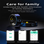 R20 SIZE 10 Smart Ring, Support Heart Rate / Blood Oxygen / Sleep Monitoring / Multiple Sports Modes(Black)