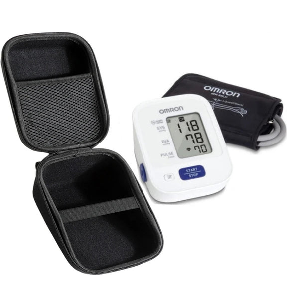 Electronic Blood Pressure Device Storage Bag Portable Outdoor EVA Hard Shell Protective Bag