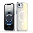 For iPhone 16e Dual-Color Gradient Discolor MagSafe Phone Case(White) - iPhone 16e Cases by PMC TechLife | Online Shopping South Africa | PMC TechLife | Buy Now Pay Later Mobicred