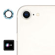 For iPhone 16e ENKAY 9H Rear Lens Aluminium Alloy Tempered Glass Film(Sierra Blue) - iPhone 16e Tempered Glass by ENKAY | Online Shopping South Africa | PMC TechLife | Buy Now Pay Later Mobicred