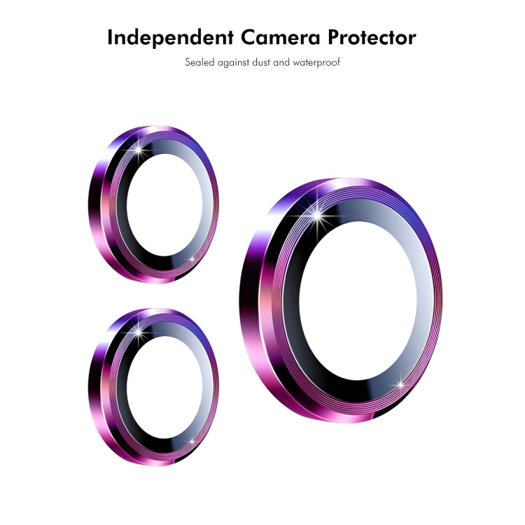 For iPhone 16e ENKAY 9H Rear Lens Aluminium Alloy Tempered Glass Film(Sierra Blue)